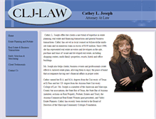 Tablet Screenshot of clj-law.com